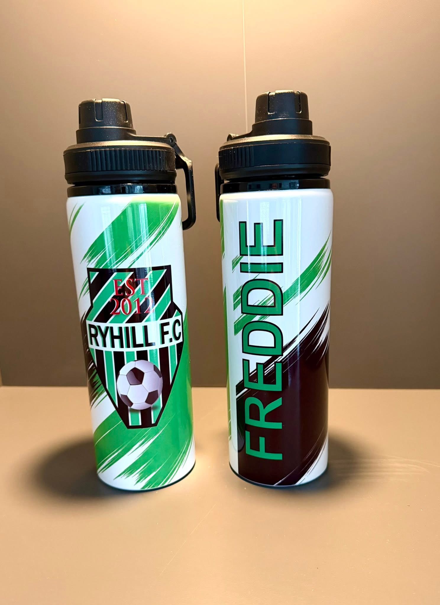 Personalised water bottles