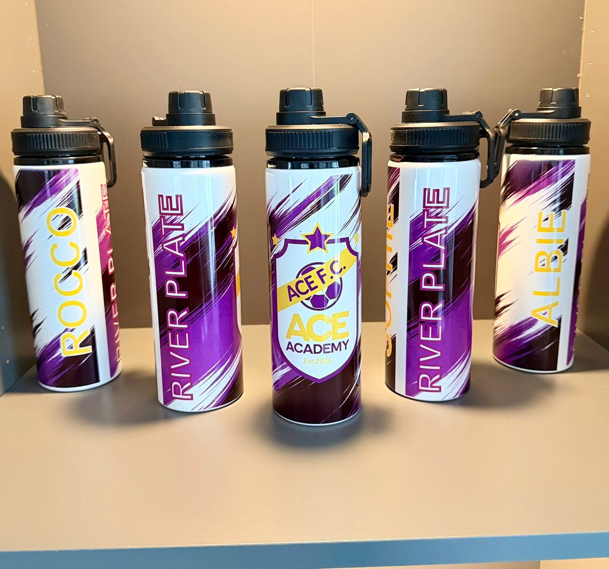 Personalised water bottles