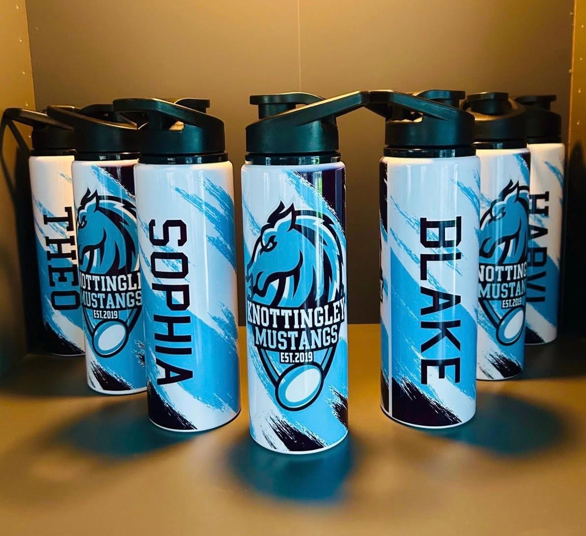 Personalised water bottles